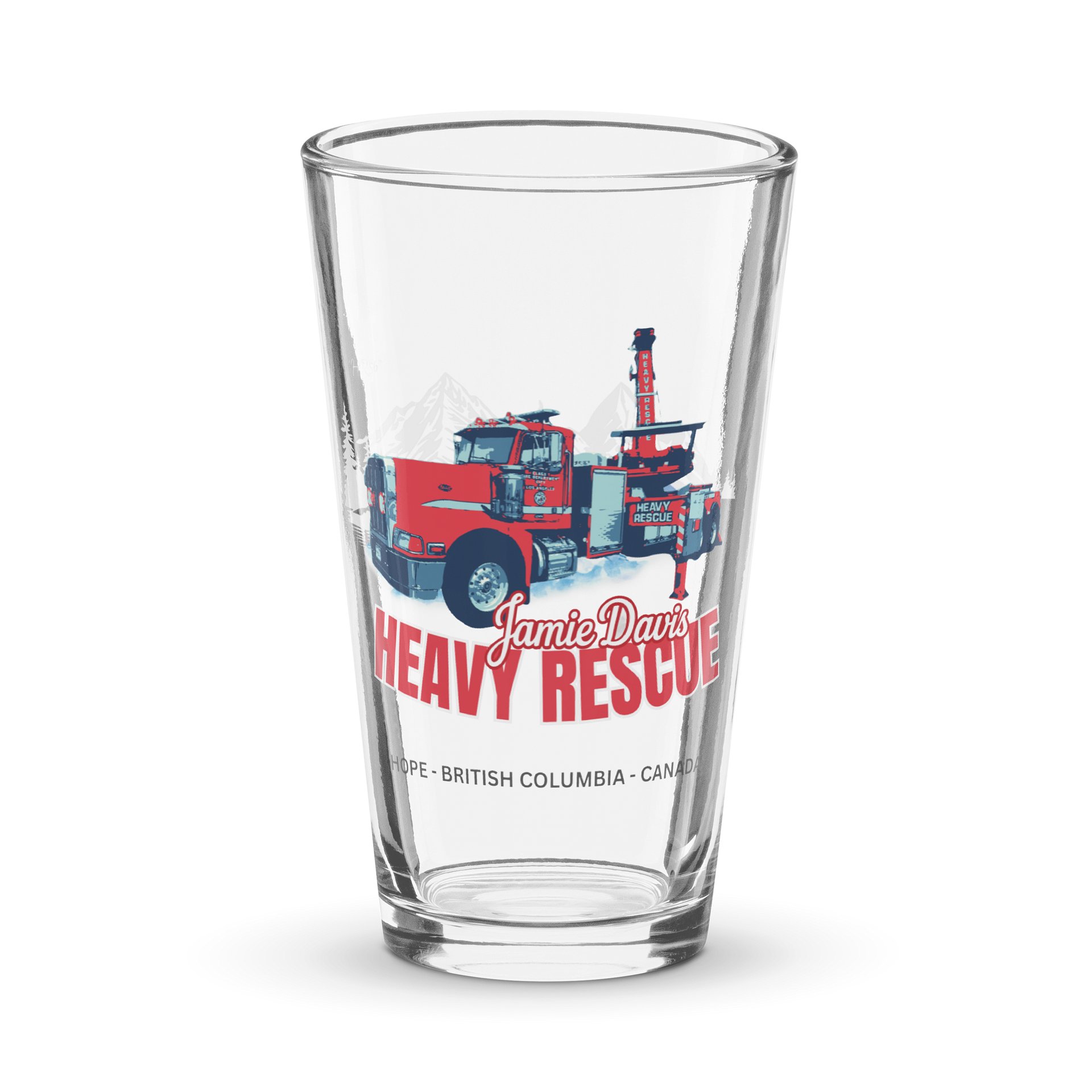 Jamie Davis Heavy Rescue Shaker Pint Glass product image (3)