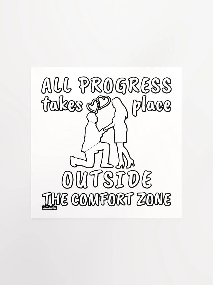ALL PROGRESS TAKES PLACE OUTSIDE THE COMFORT ZONE product image (2)