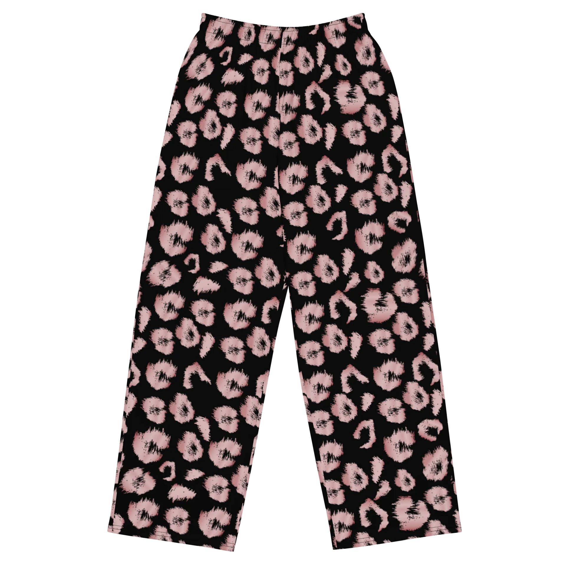 Leopard Print All-Over Print Wide-Leg Pants: Urban Comfort product image (1)