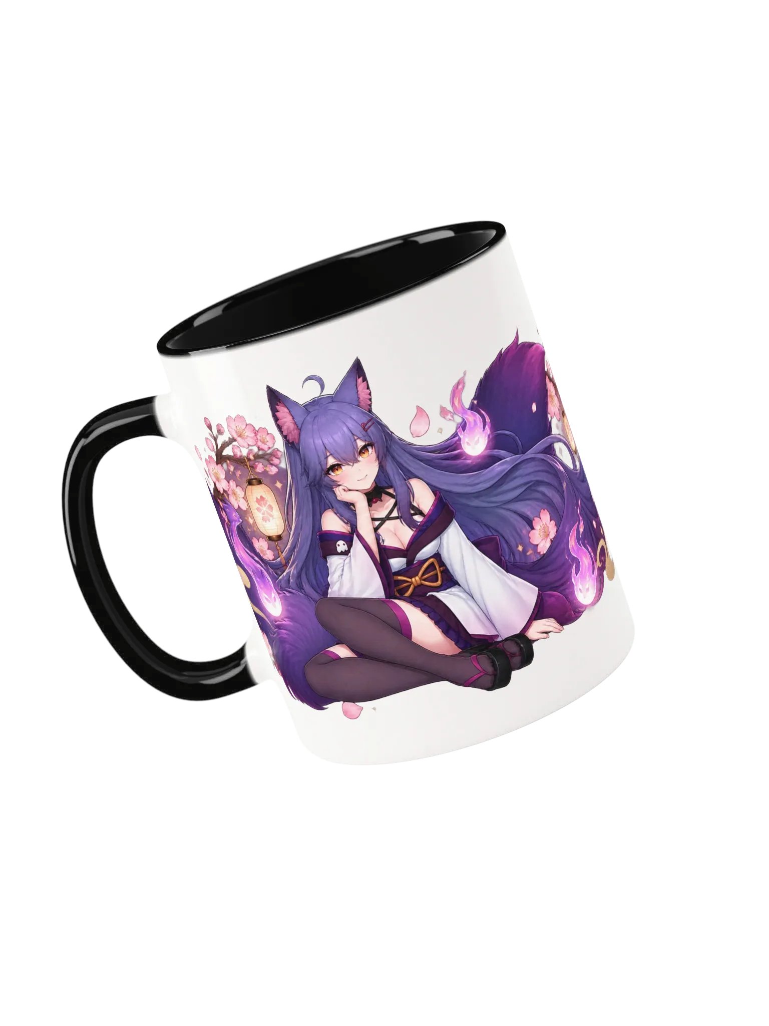 Pirigale Foxfire & Flowers Mug product image (8)