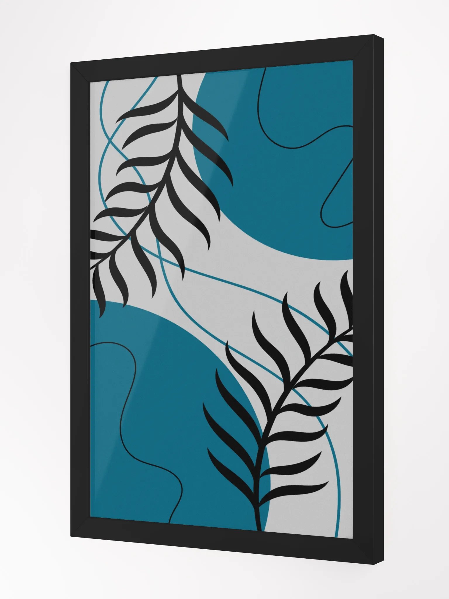 Abstract Botanical Framed Poster product image (6)