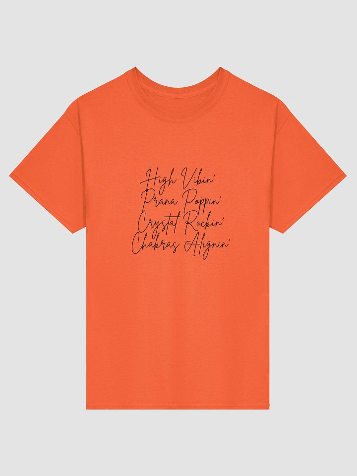 HIGH VIBIN’ TEE – BLACK product image (4)