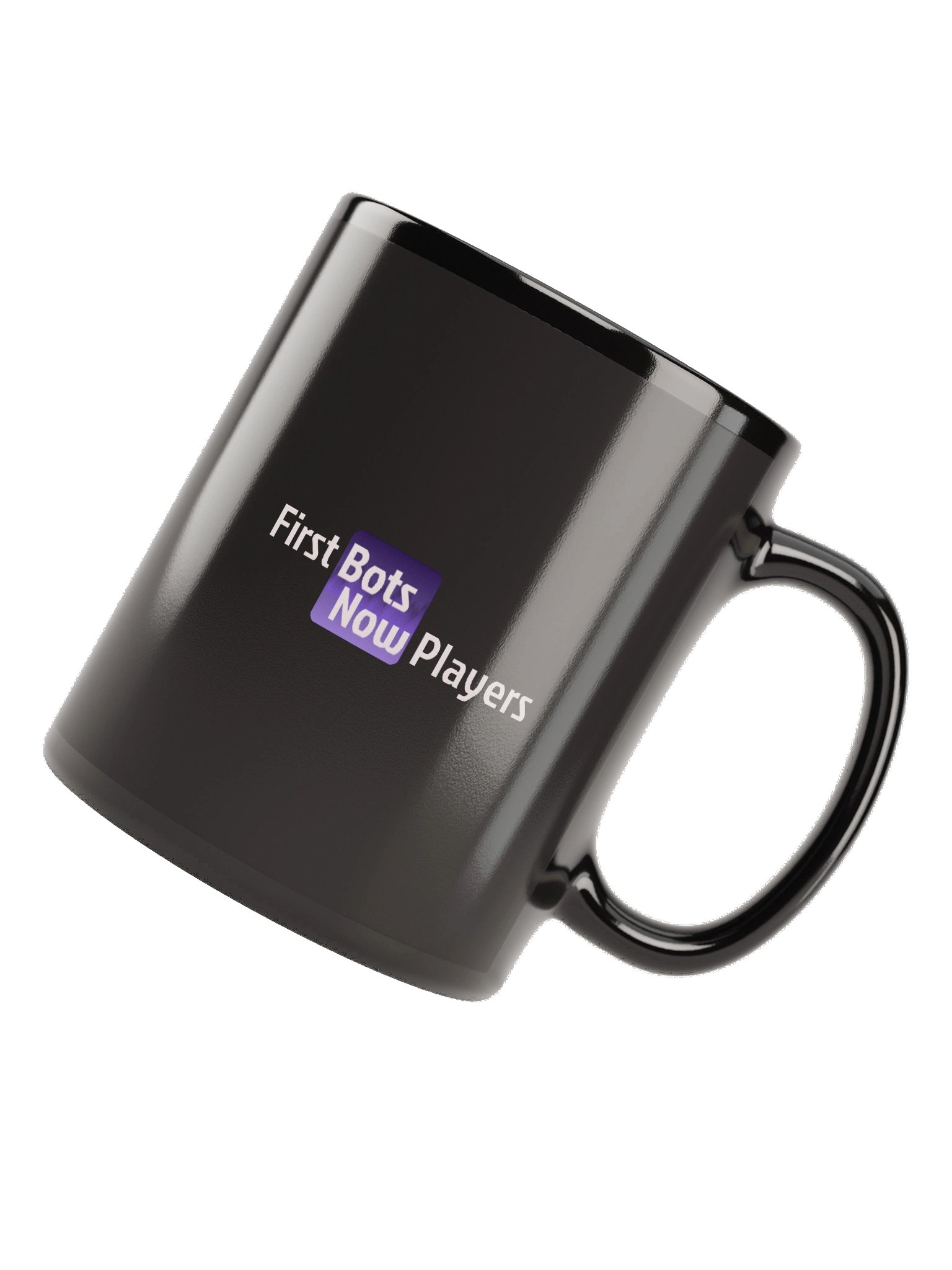 FBNP First Bots Now Players Black Glossy Mug product image (12)