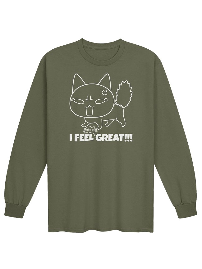 Post-modern Cats Unisex Adult Long Sleeve T-shirts