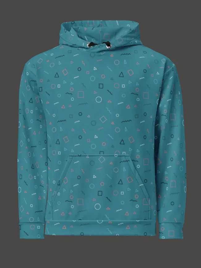Turquoise Shapes 