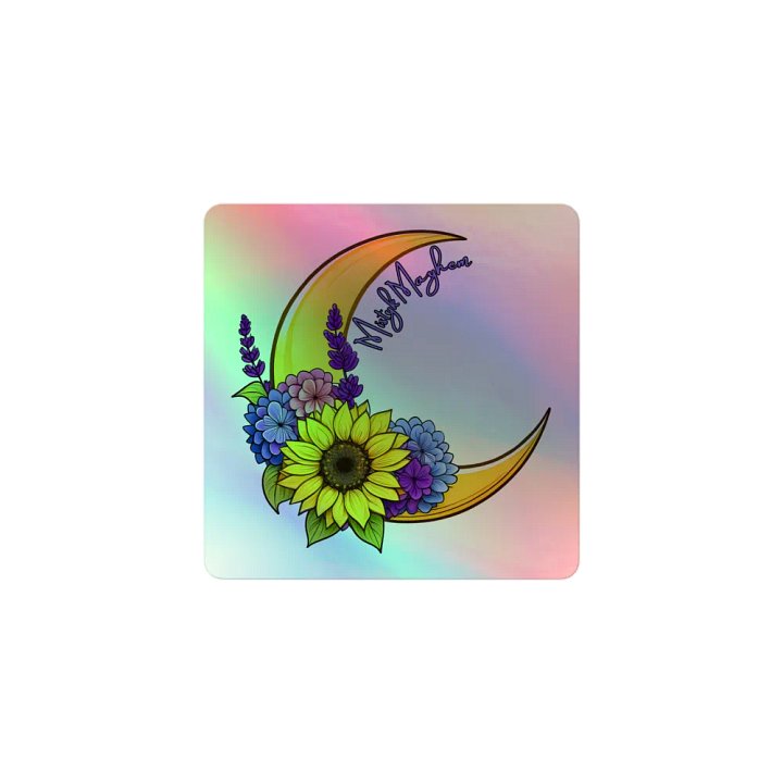 Holographic MM Logo Sticker product image (1)
