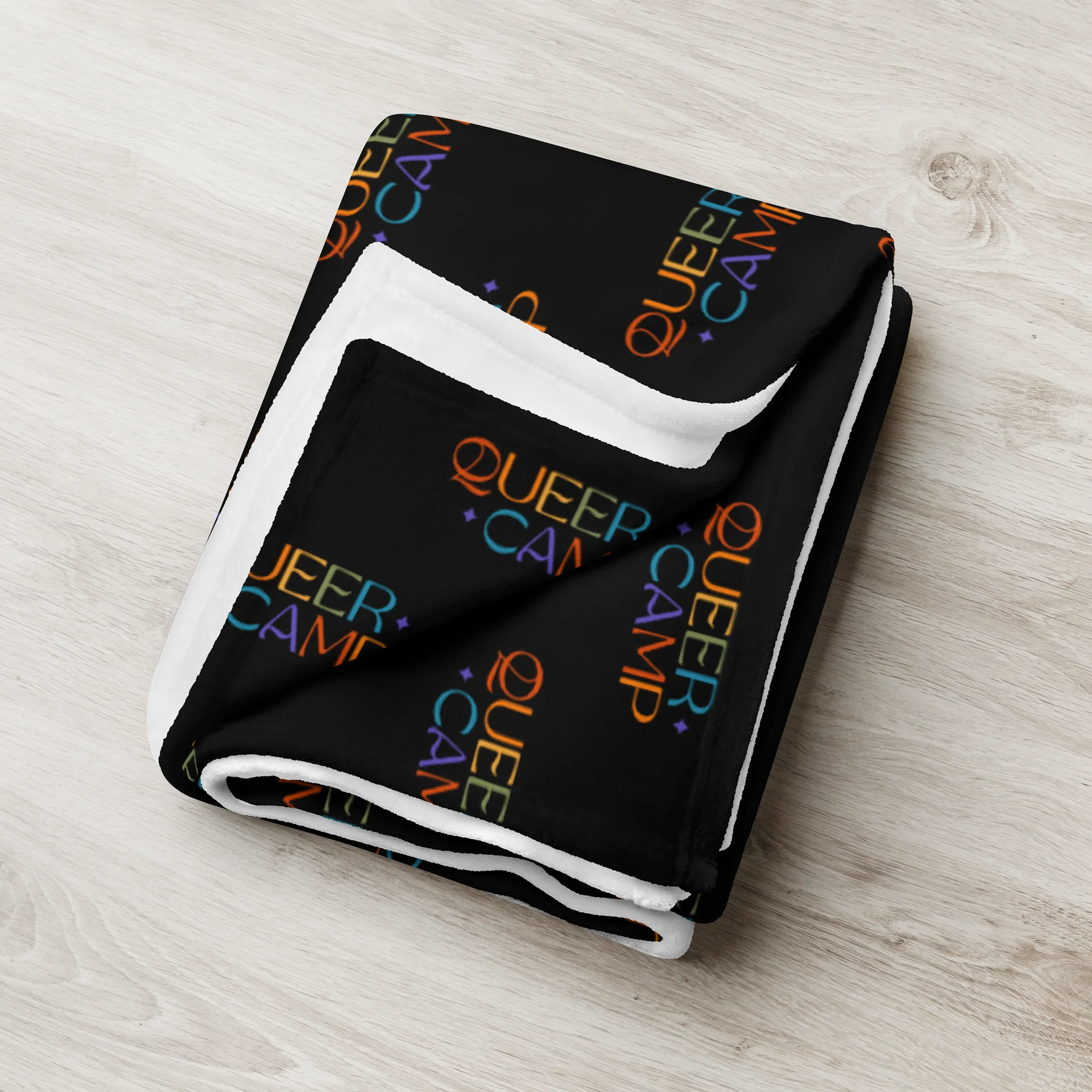Cozy Queer Vibes Throw Blanket product image (4)