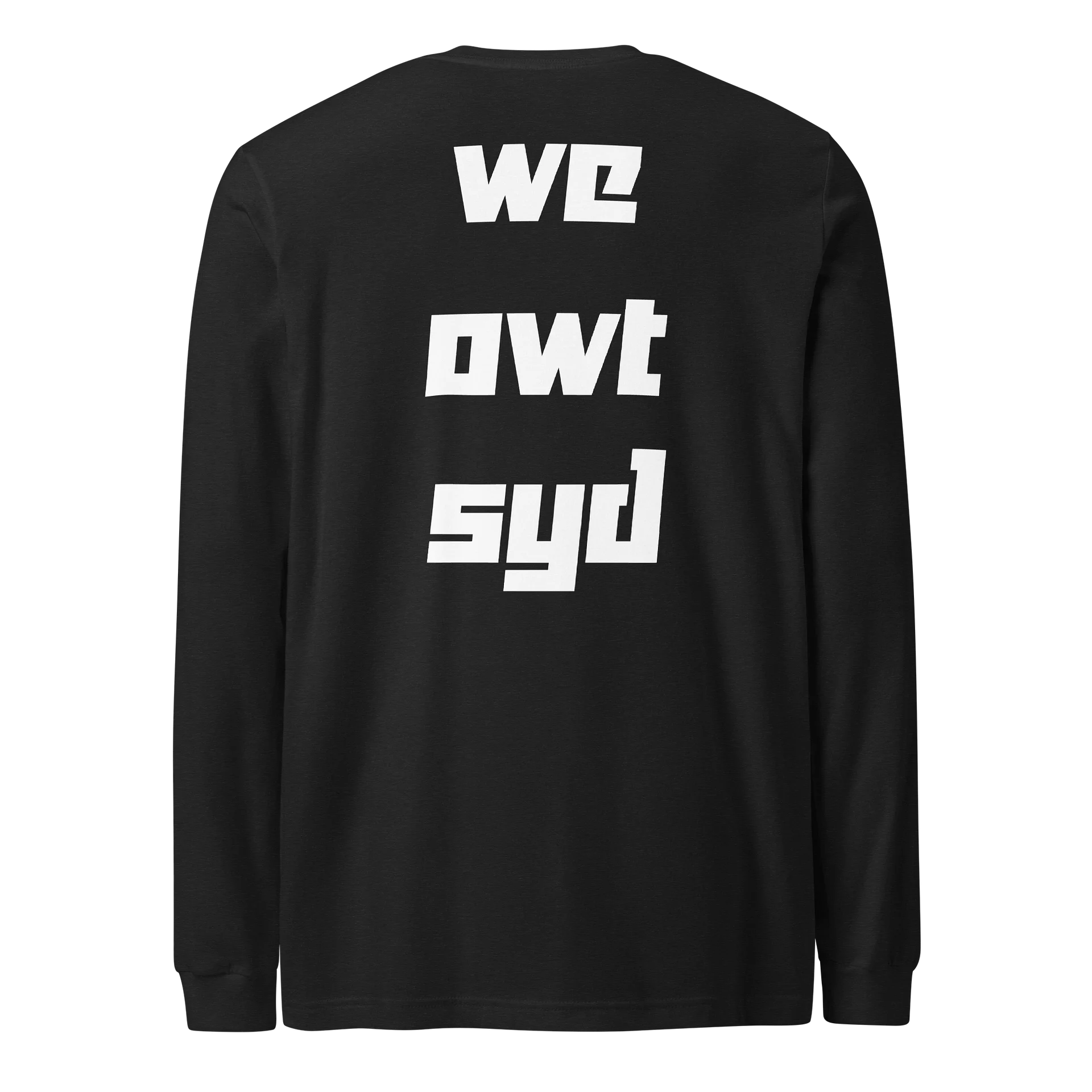 WeOwtsyd Premium Long Sleeve T-Shirt - Black product image (5)