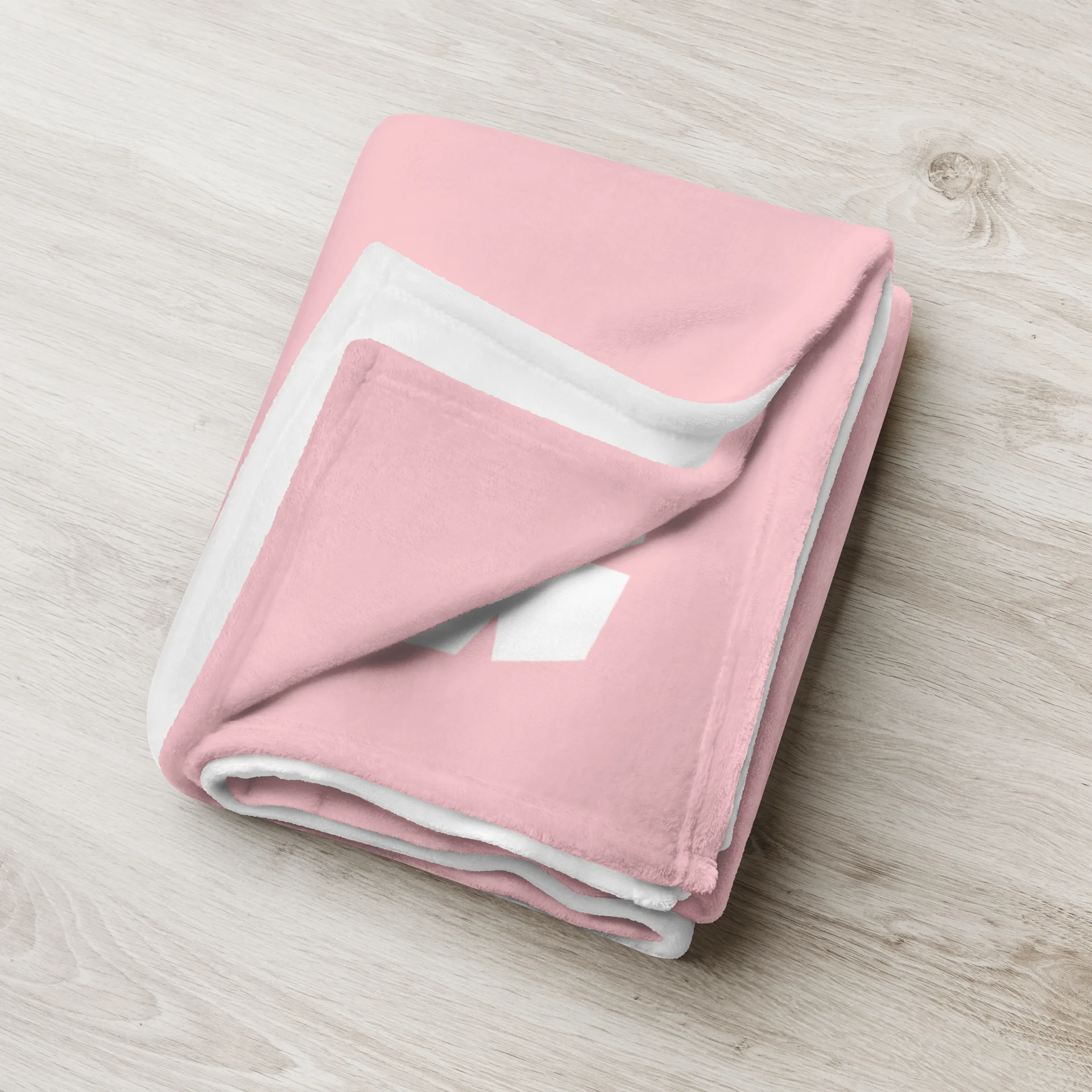 Logo Throw Blanket (Pink) product image (3)