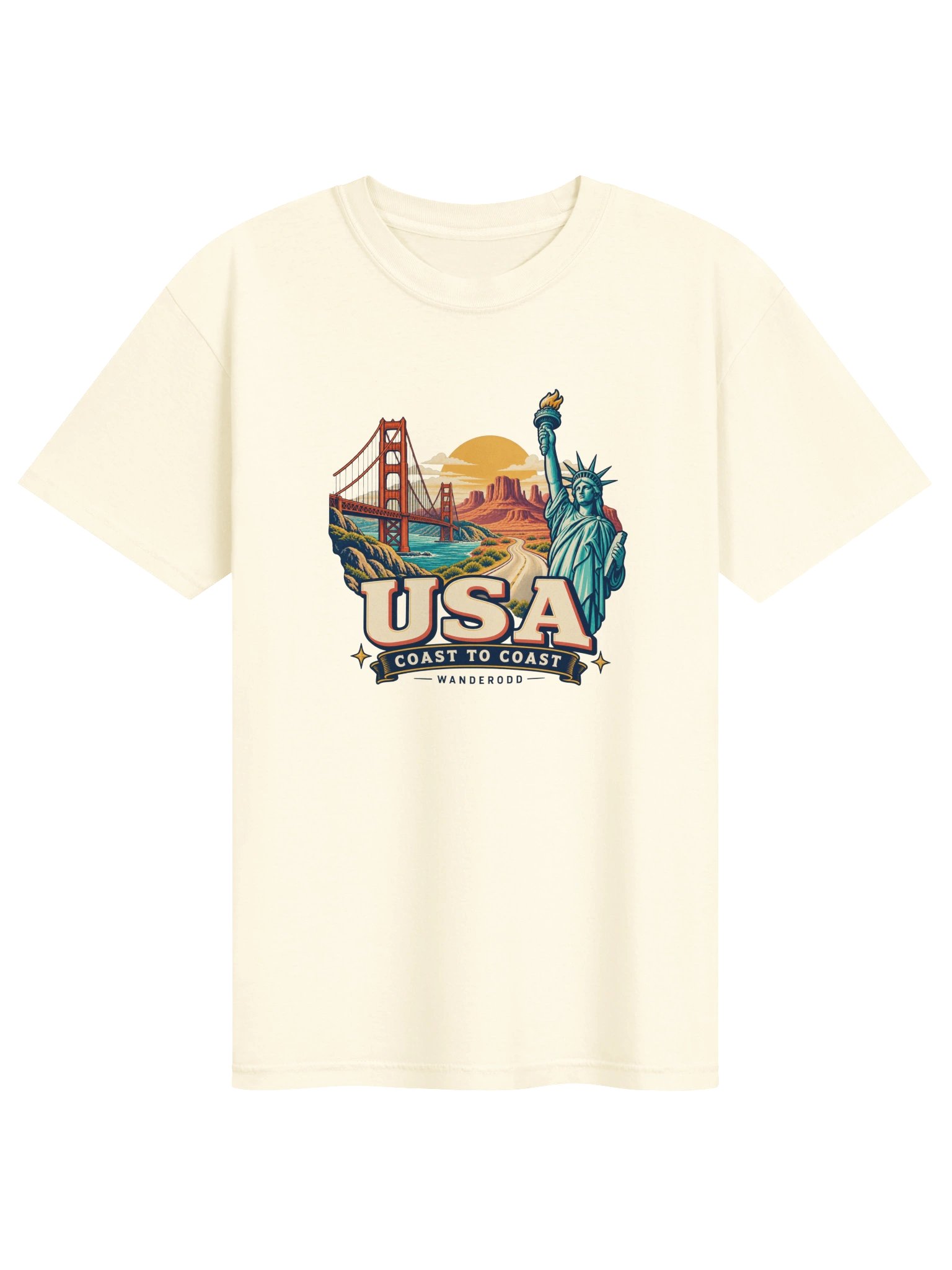 USA Coast to Coast Graphic T-Shirt – Comfort Colors® | WanderOdd product image (38)