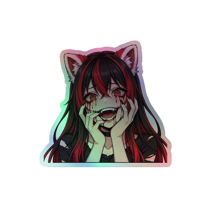 "Corrupted" Holographic Sticker product image (2)