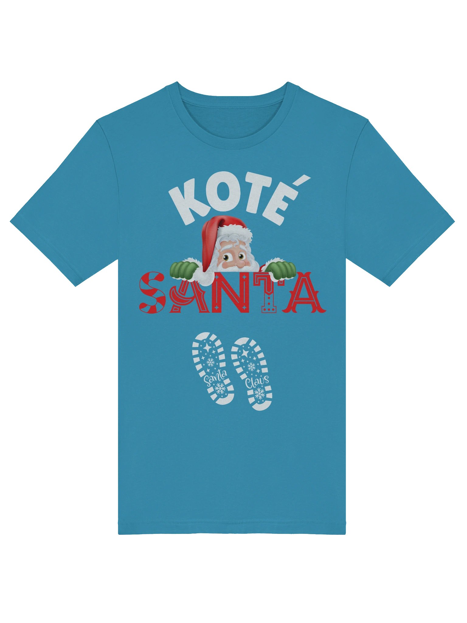Santa Peekaboo T-Shirt product image (125)