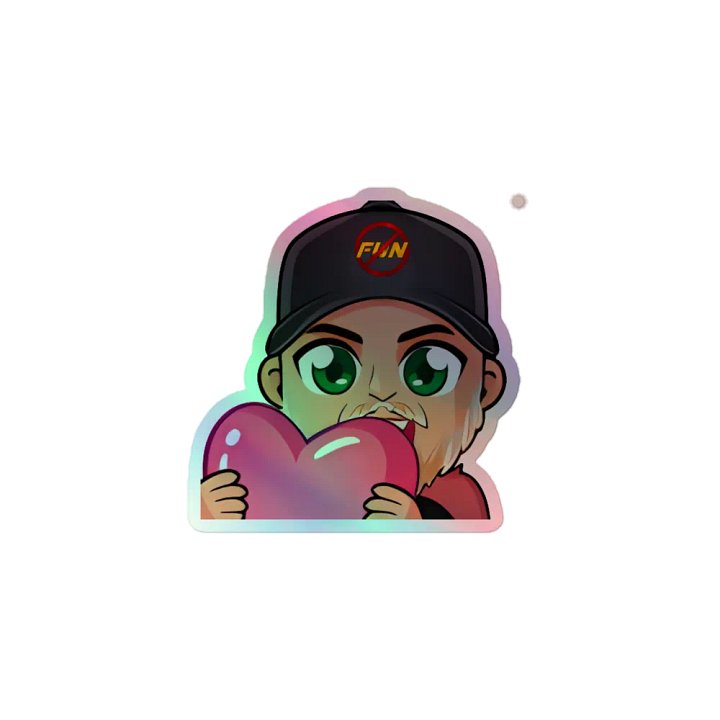 I Love Sergeant Hologram Sticker product image (1)