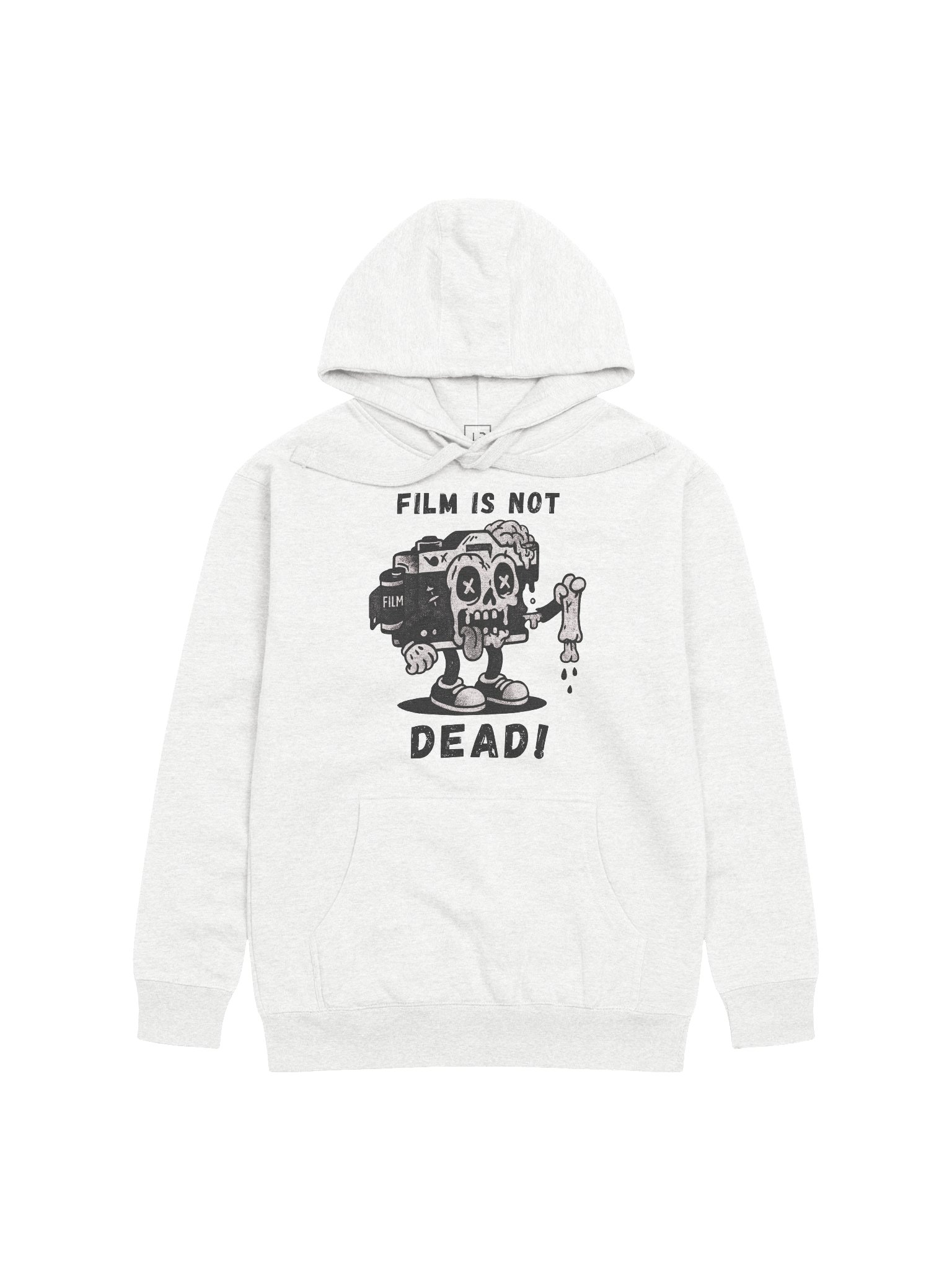 Undead 35mm Vintage Graphic Hoodie (White) product image (1)