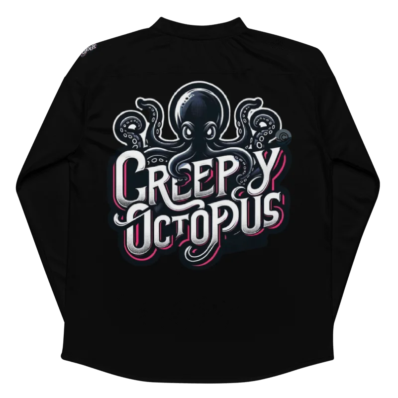 LIMITED EDITION - CNX Core All-over print Unisex Long Sleeve Tee — Creepy Octopus 002 product image (2)