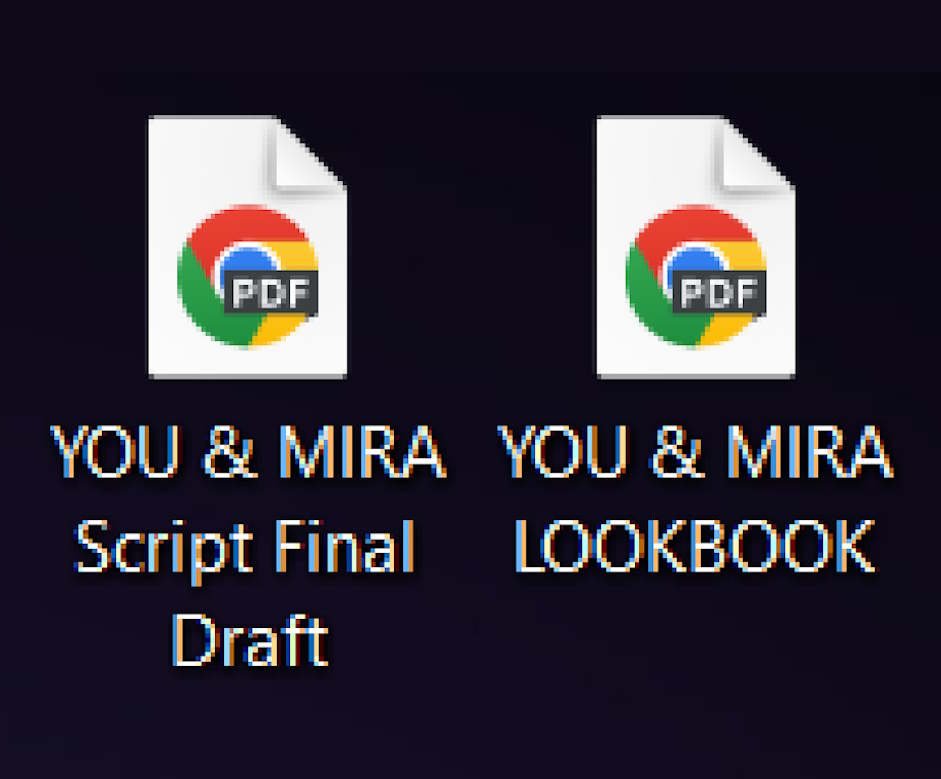 YOU & MIRA script & lookbook product image (1)