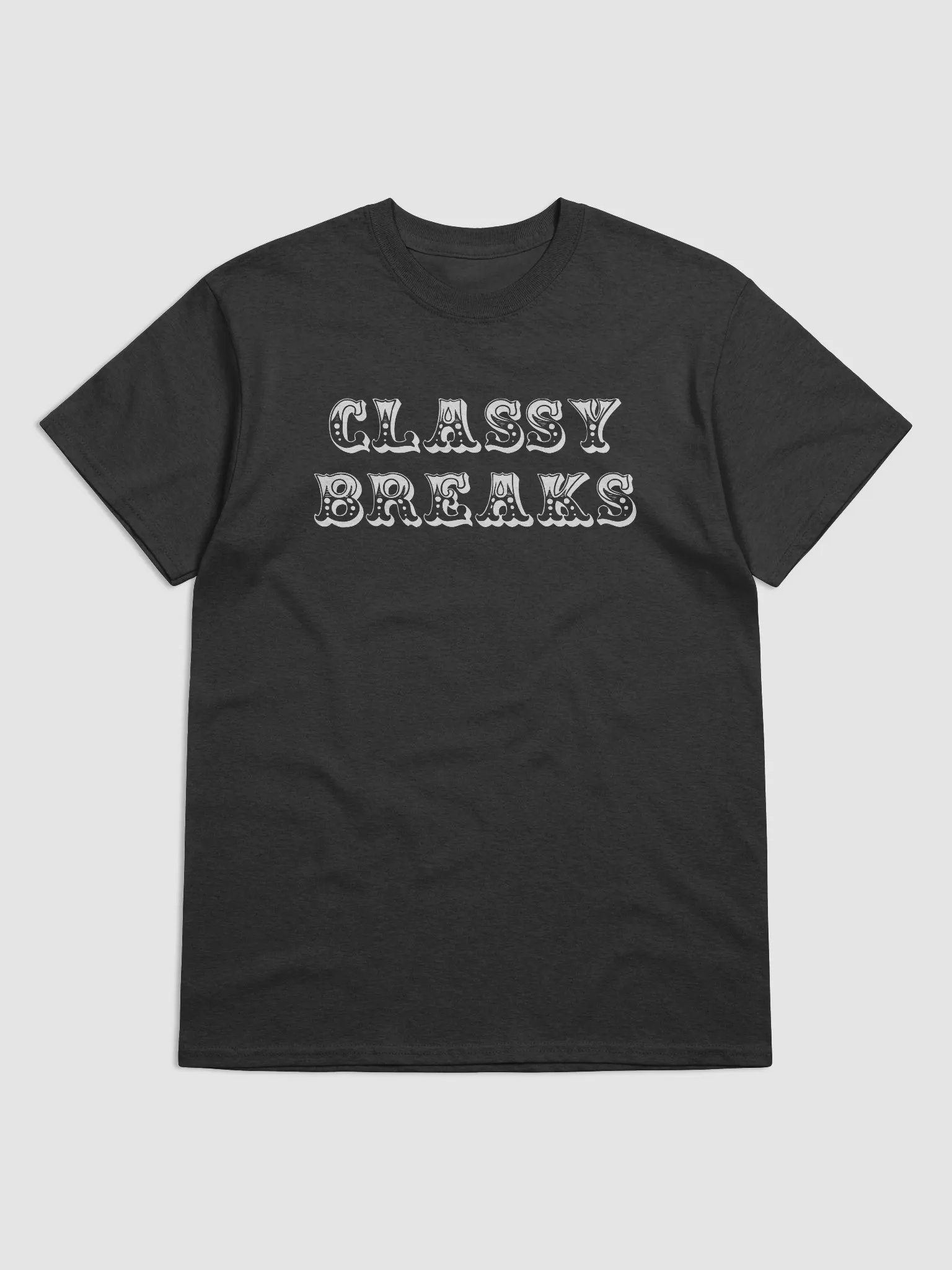 Classy Breaks Black Tee product image (1)