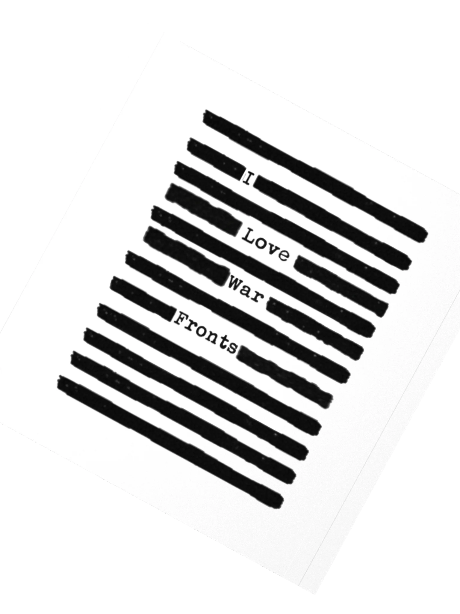 Redacted Morale Sticker — PB-05 product image (2)
