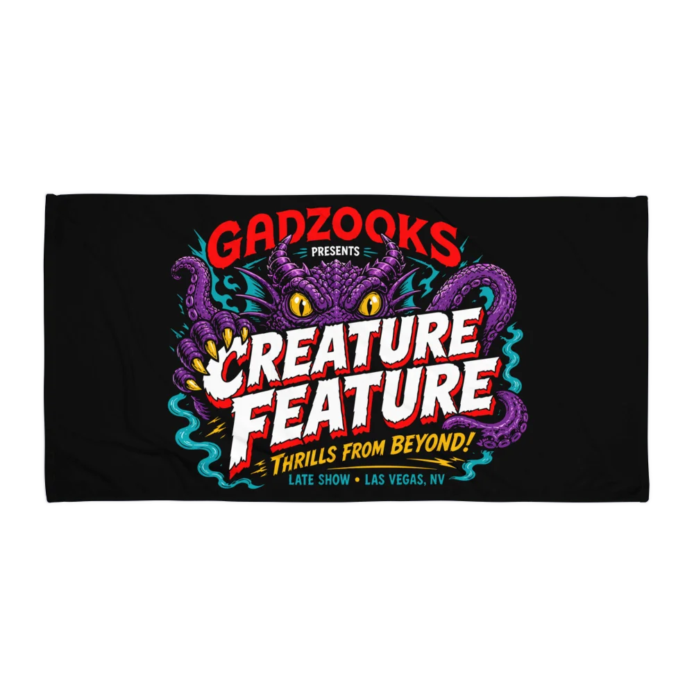 Creature Feature Beach Towel product image (1)