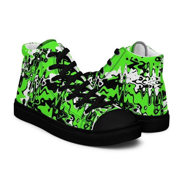 cybergreen high top canvas shoes (womens) product image (1)