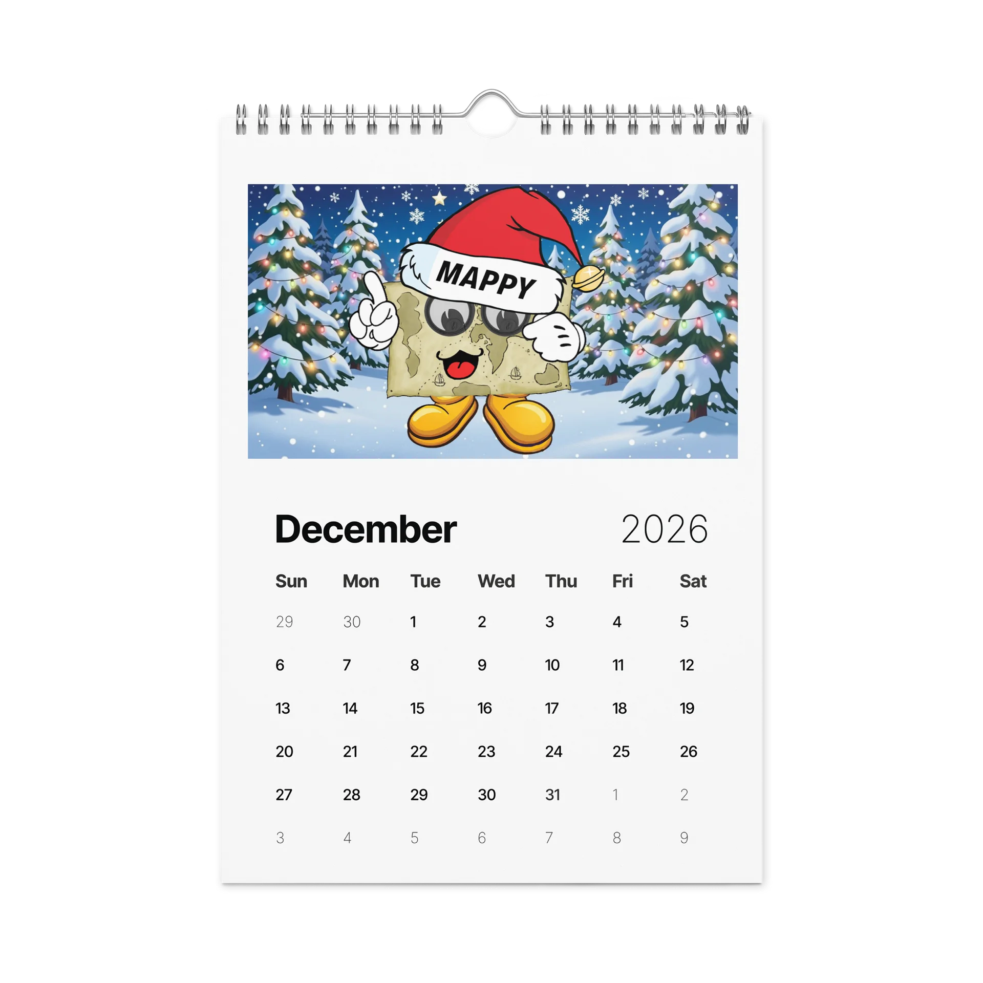 Mappy 2026 Calendar product image (1)