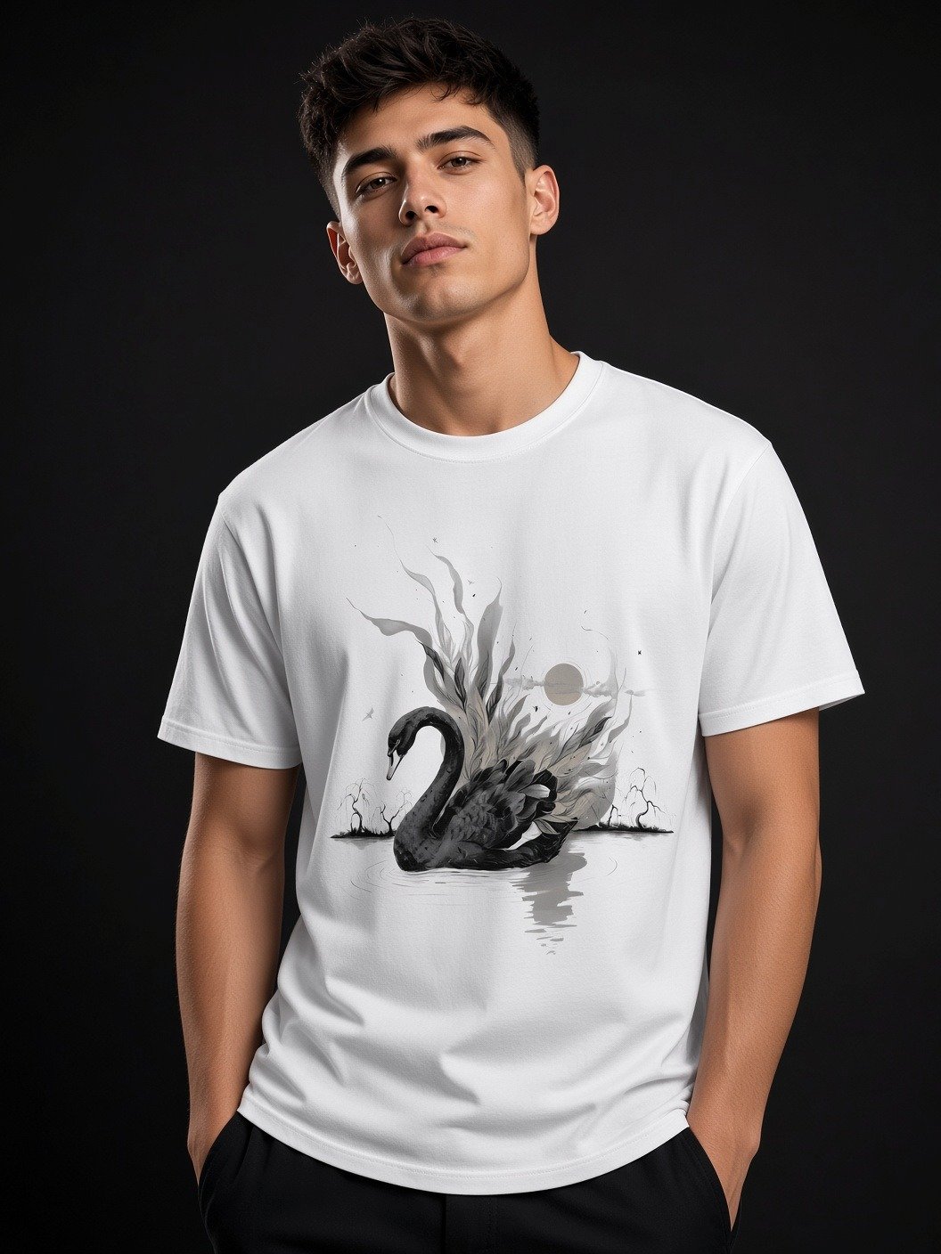 The Dying Swan // Phlegethon Heavyweight Tee product image (2)