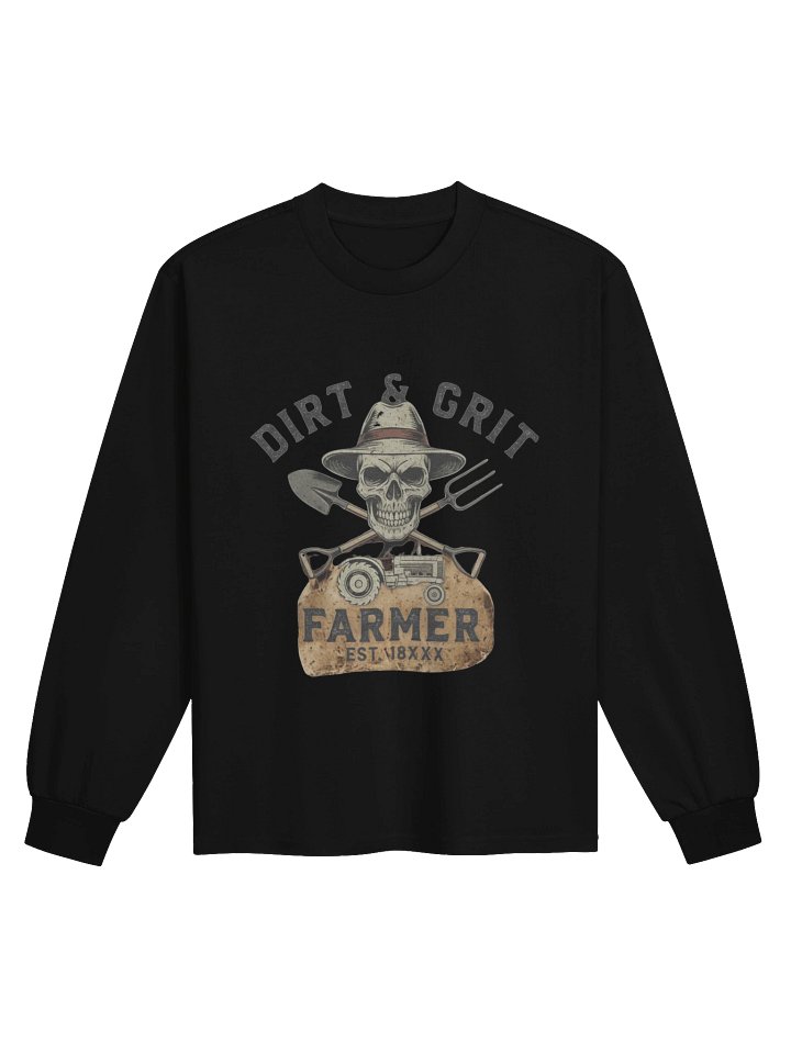 Dirt & Grit Unisex Long Sleeve Shirt product image (4)