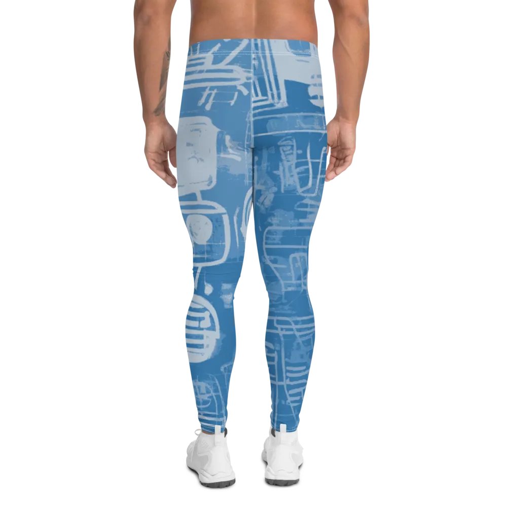 St®èétwise Mecha Graffiti Men's Leggings product image (2)