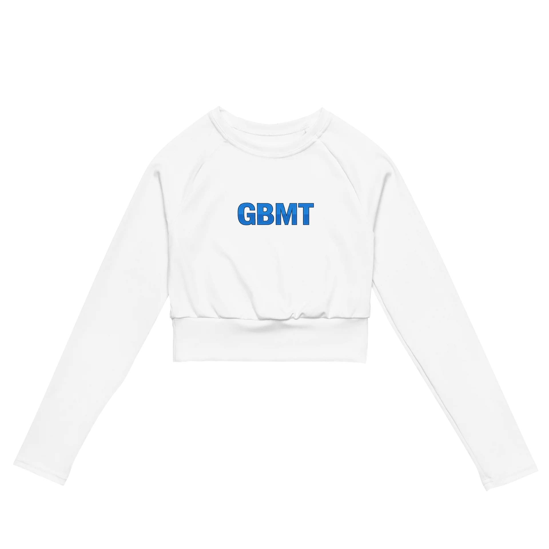 GBMT Women’s Cropped Long Sleeve | God Brought Me Through Fitted Top product image (2)