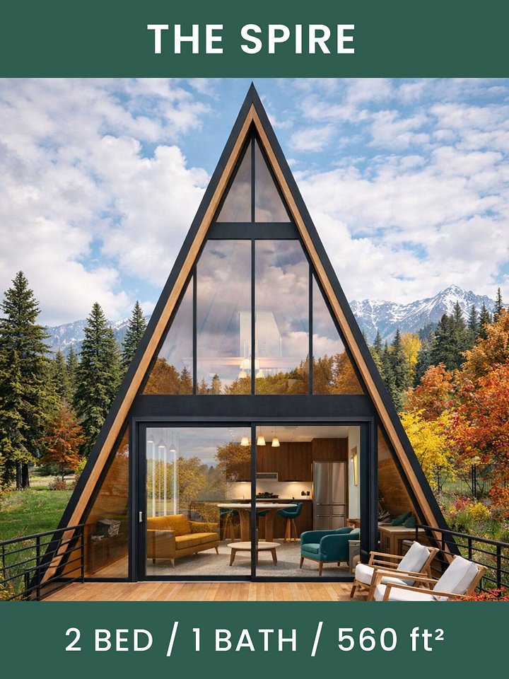 The Spire Tiny House Blueprint Set (CAD File + Materials List) product image (1)