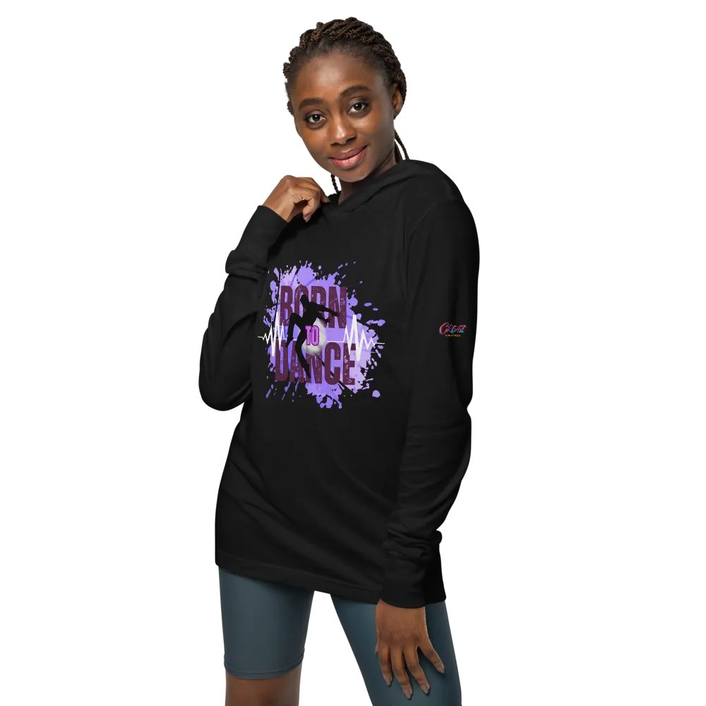 Energetic Born to Dance His Silhouette Hoodie product image (11)