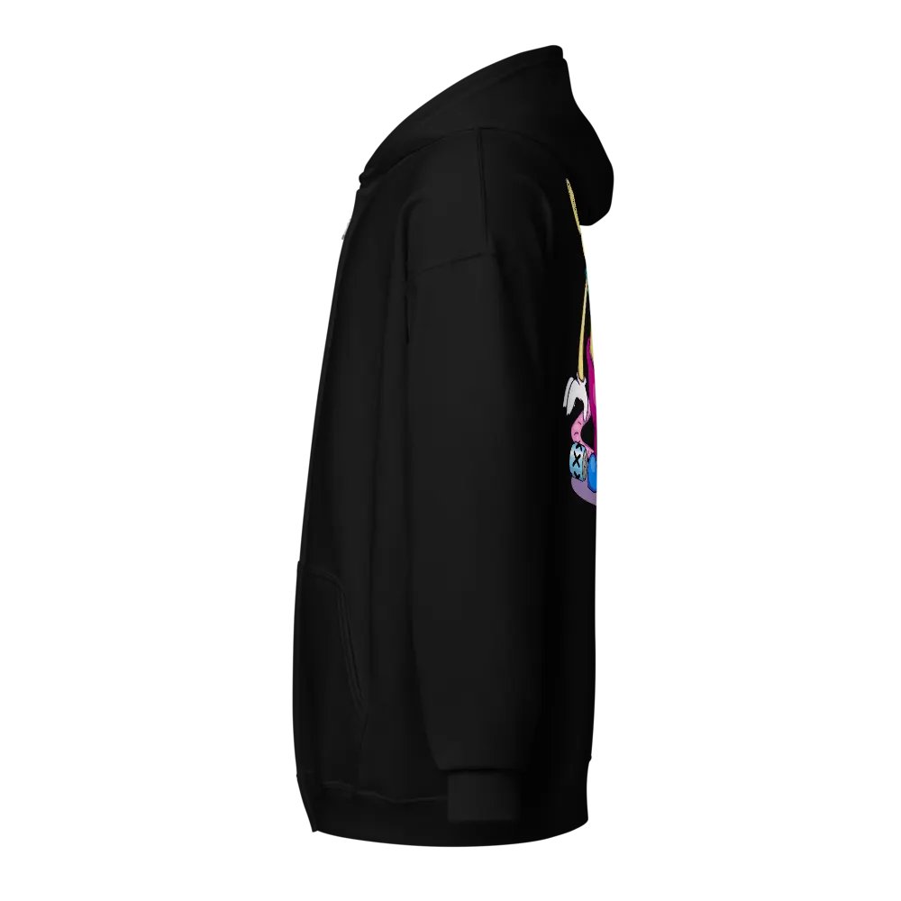 Drunk Rat Zip Hoodie product image (4)