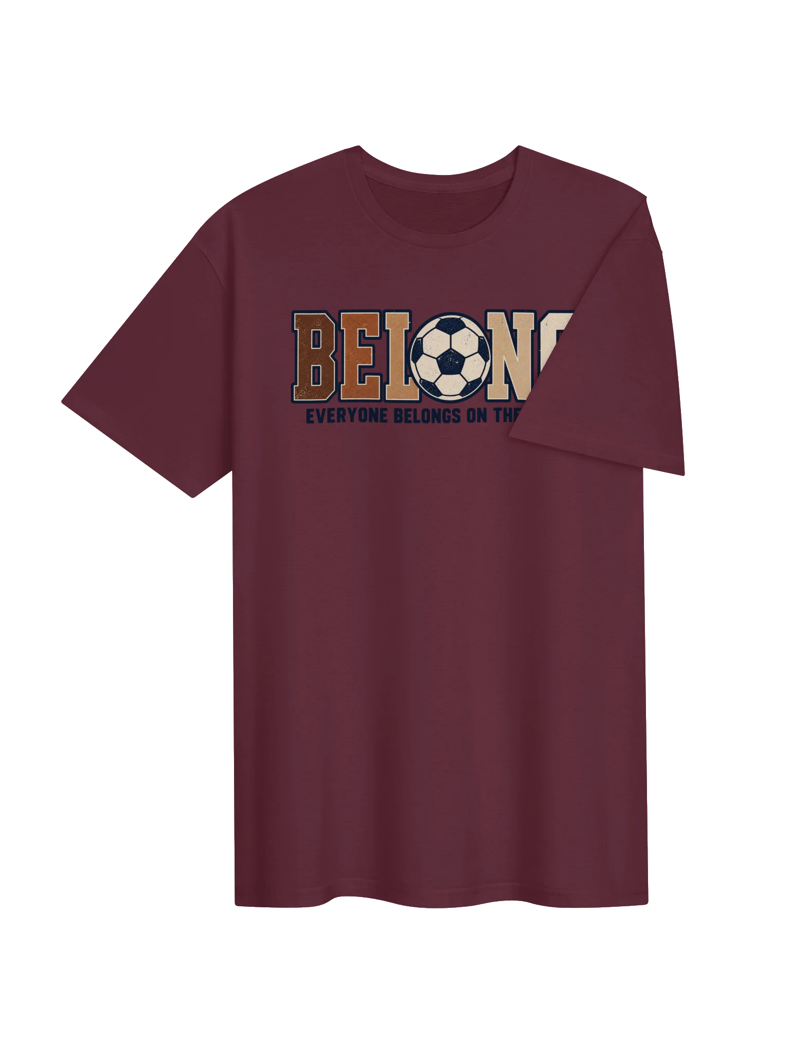 Belong on the Pitch Soccer Tee product image (4)