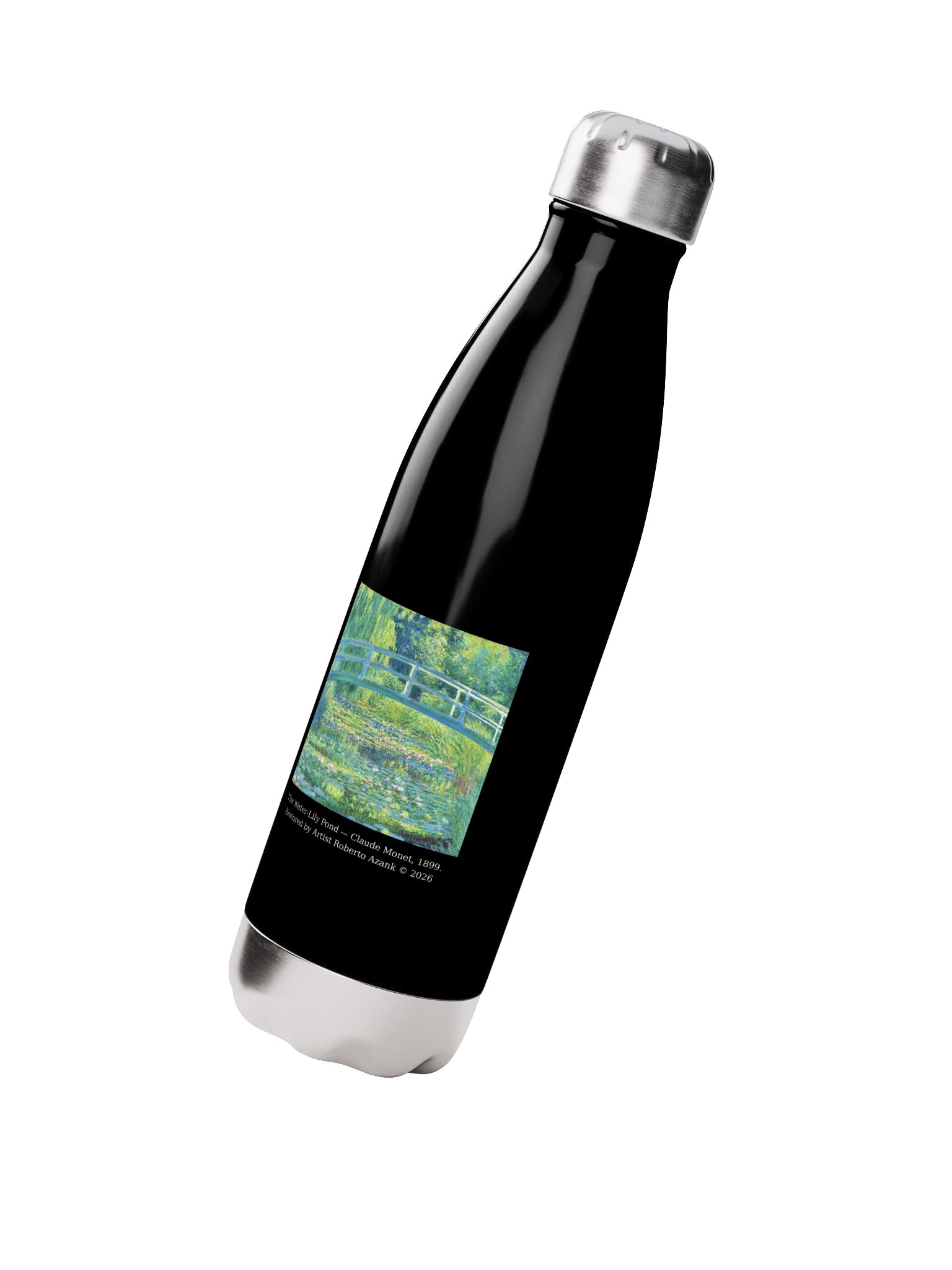 The Water-Lily Pond — Water Bottle product image (2)