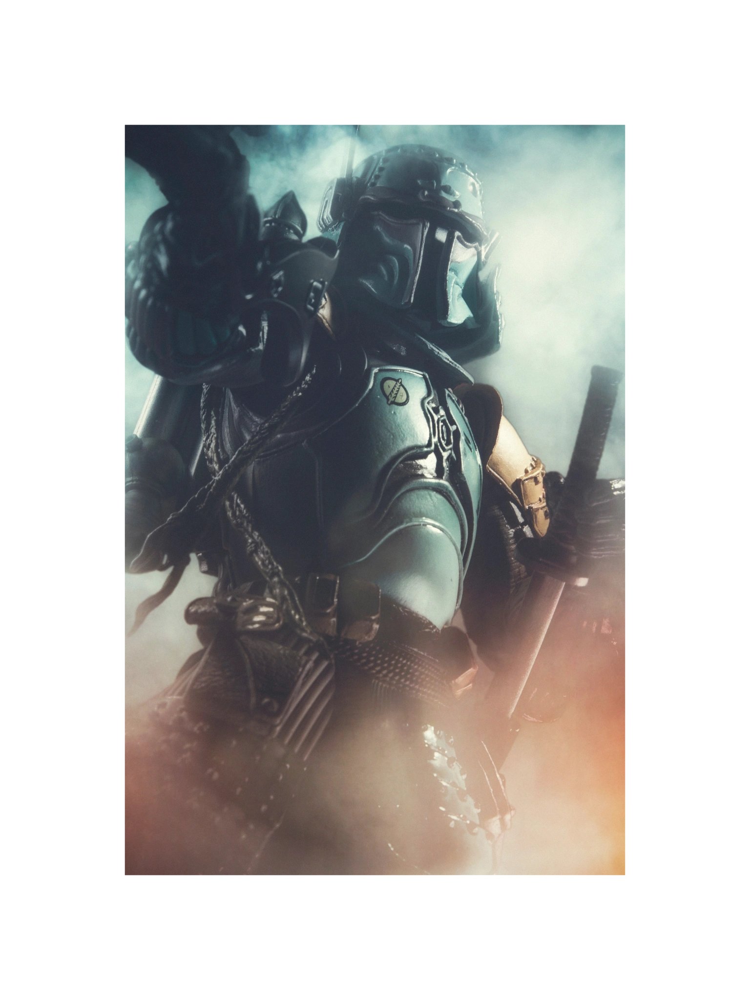 The Ronin Bounty Hunter 12x18 Print product image (4)