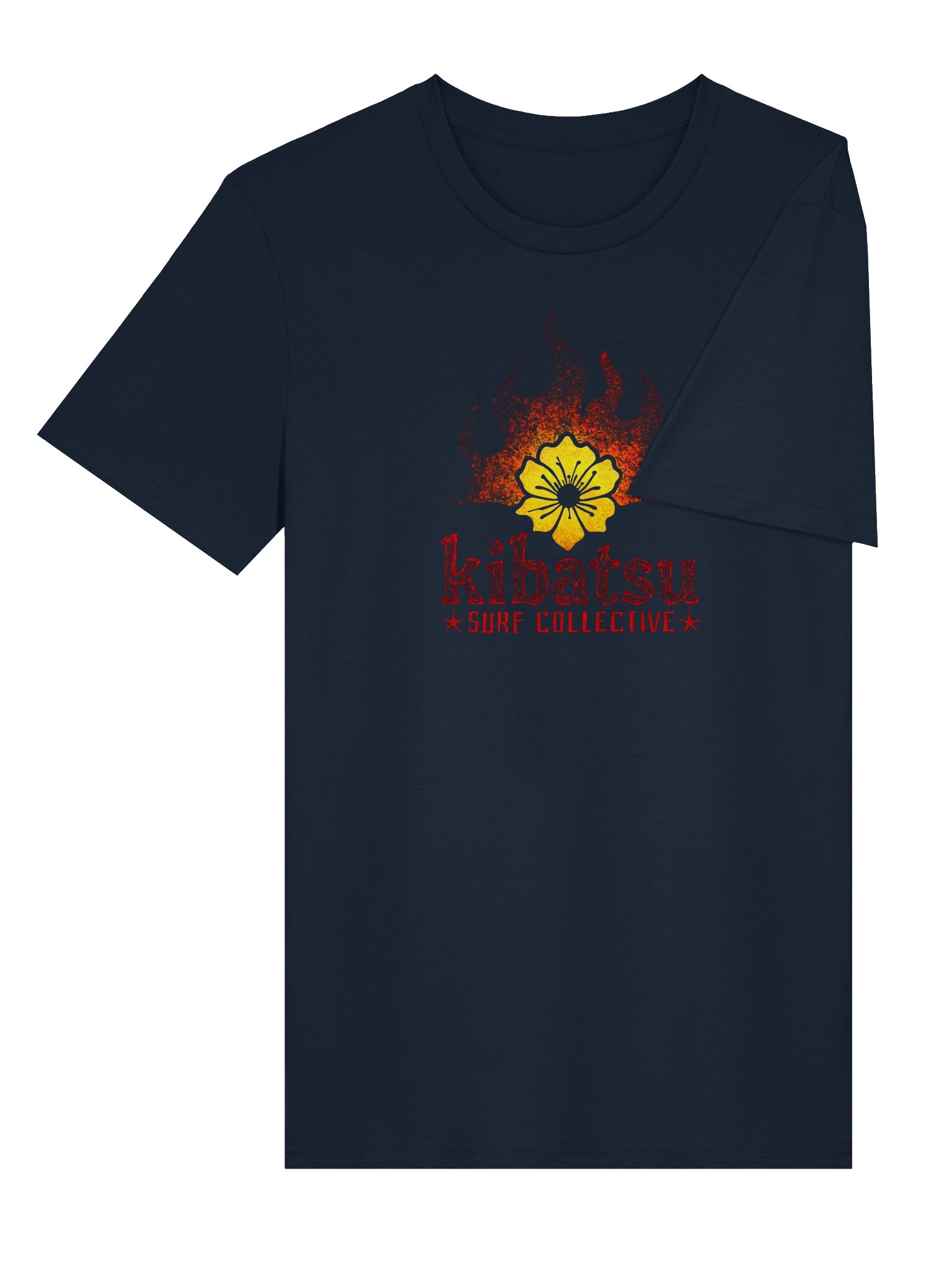 Kibatsu Surf Collective Flaming Flower T Shirt product image (22)