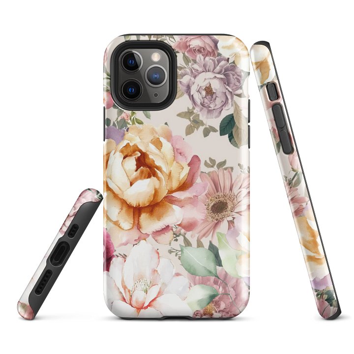 Watercolor Floral iPhone® Tough Case product image (1)