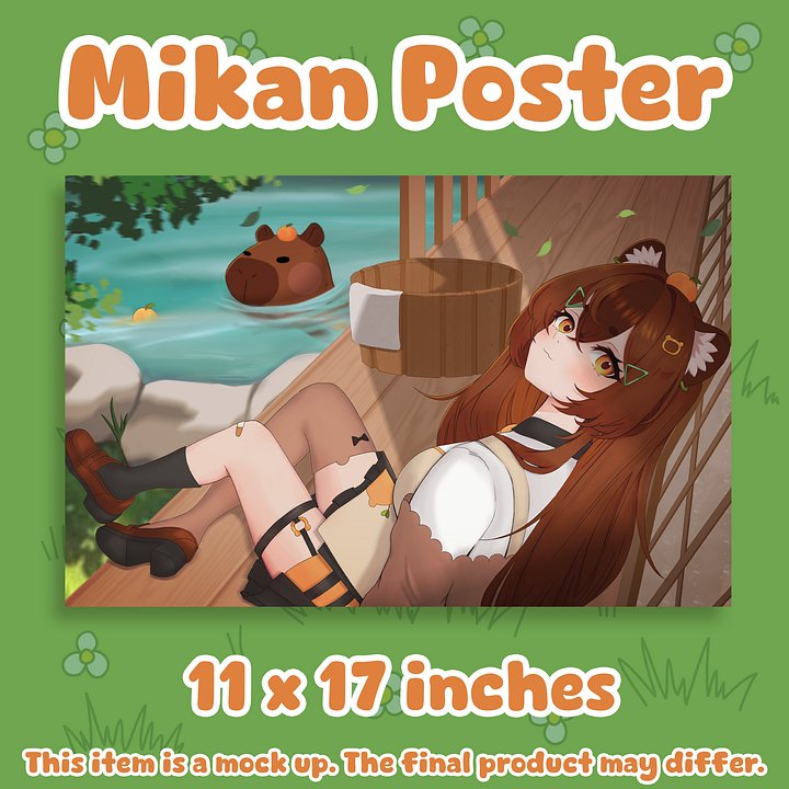 Mikan Birthday Poster product image (1)