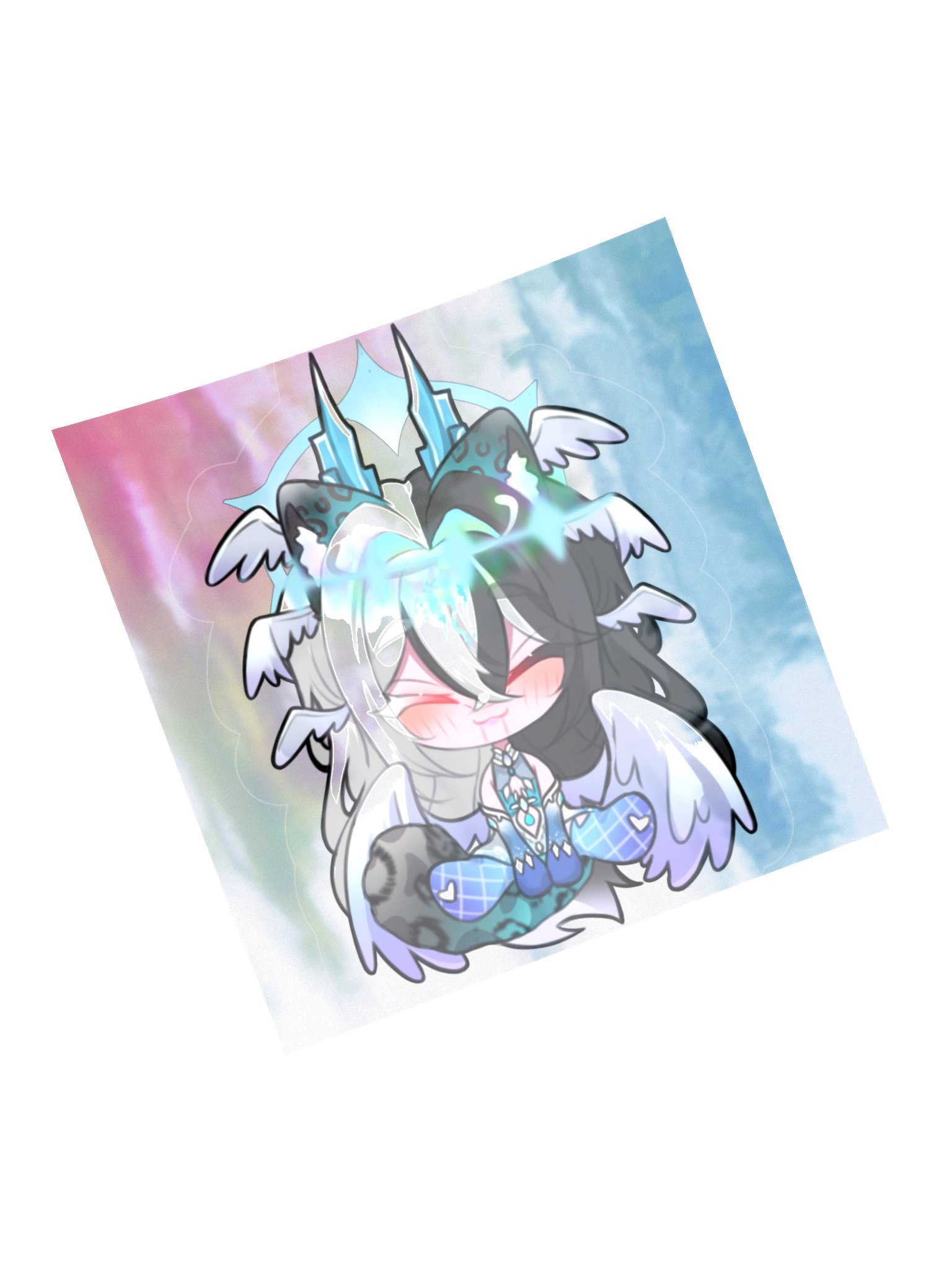 Angelic Aurora Chibi Sticker product image (13)