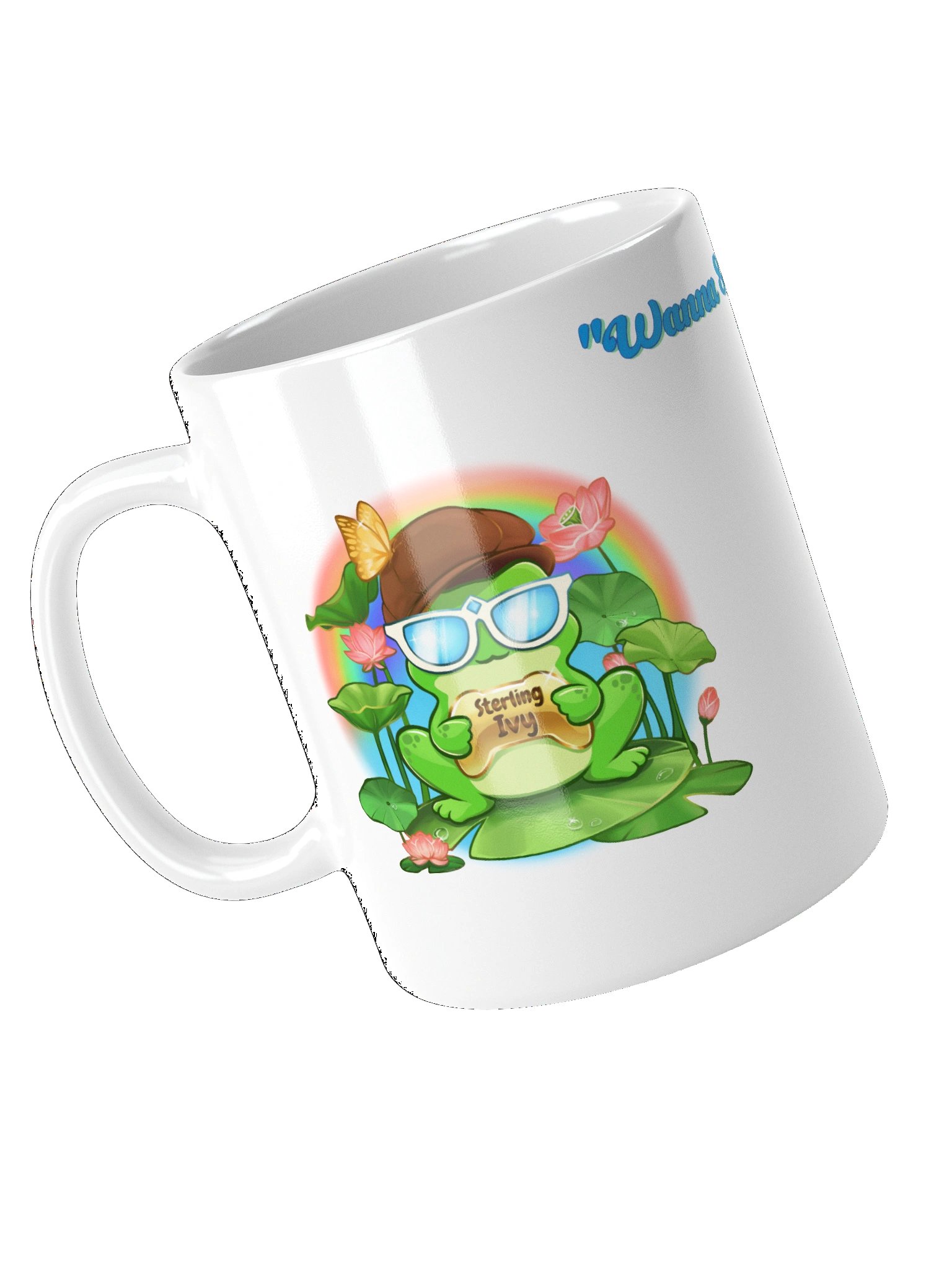 Vibrant Cafe Frog "Wanna Sky Code?" product image (11)