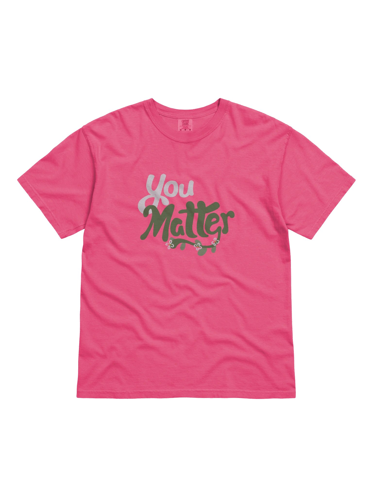 You Matter Flower Tee product image (51)