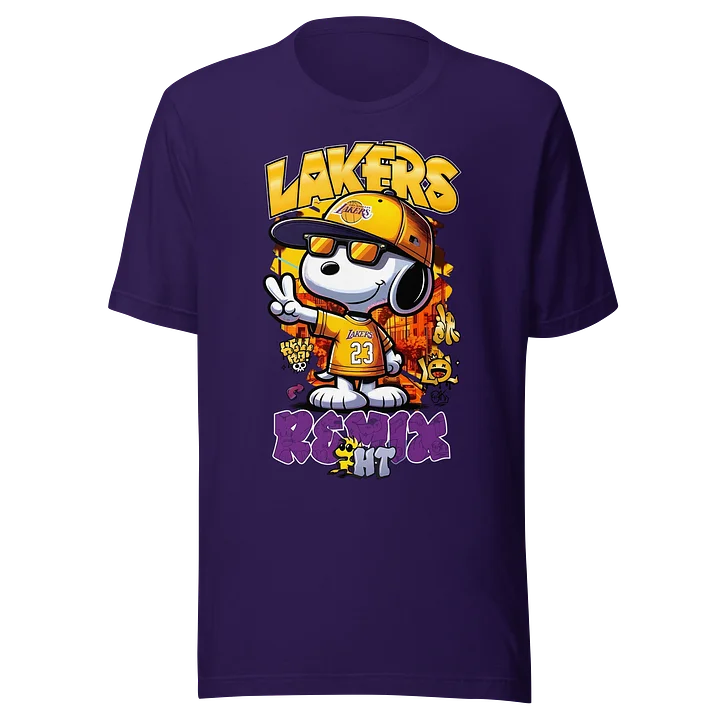 Lakers Remix Cartoon T-Shirt product image (2)