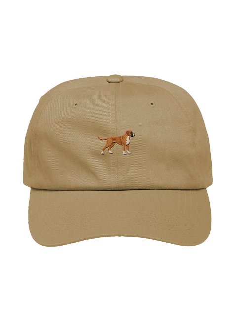 Boxer — Fawn &amp; White Coat Hat