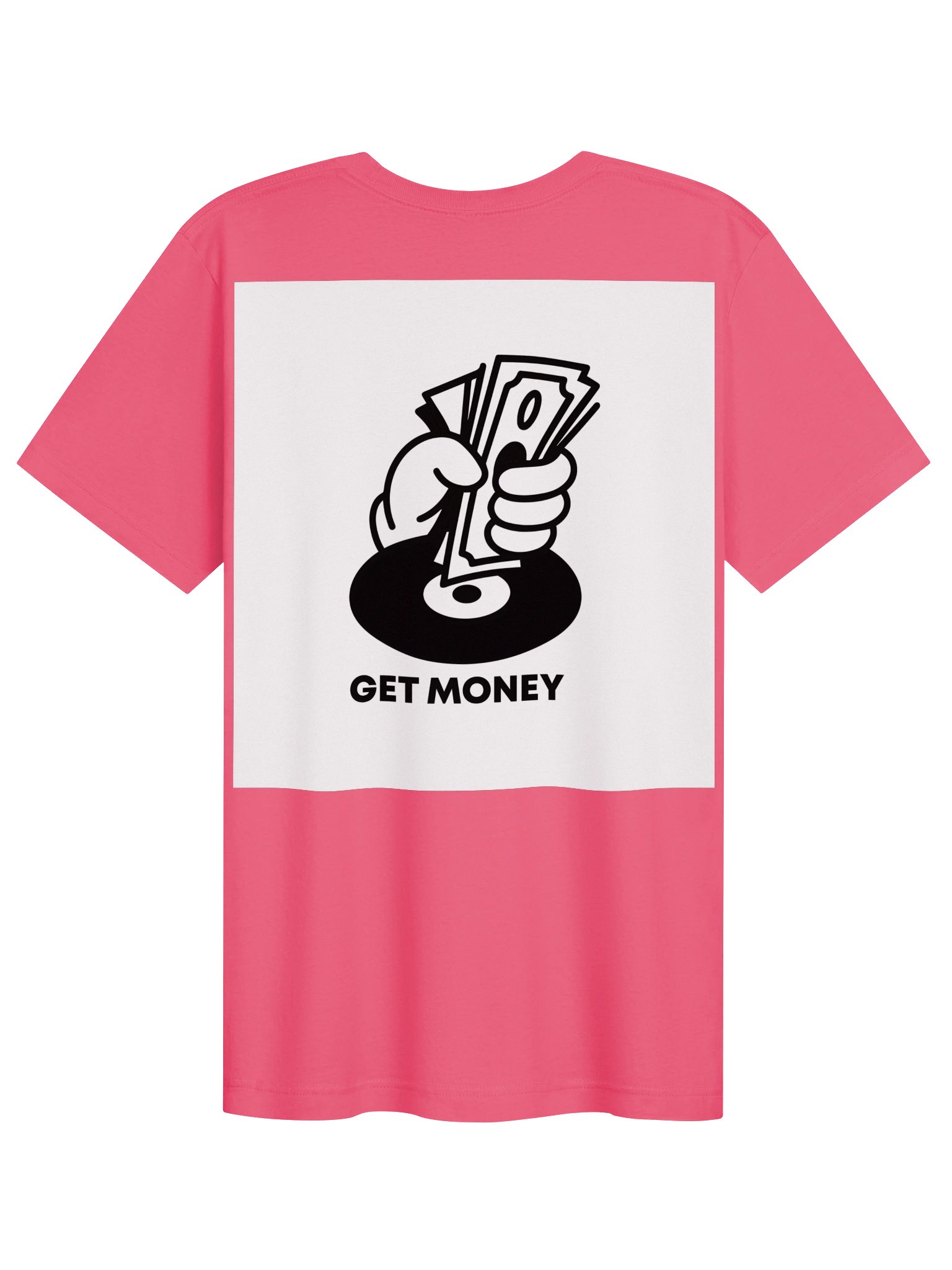 Pink Get Money T-Shirt product image (2)