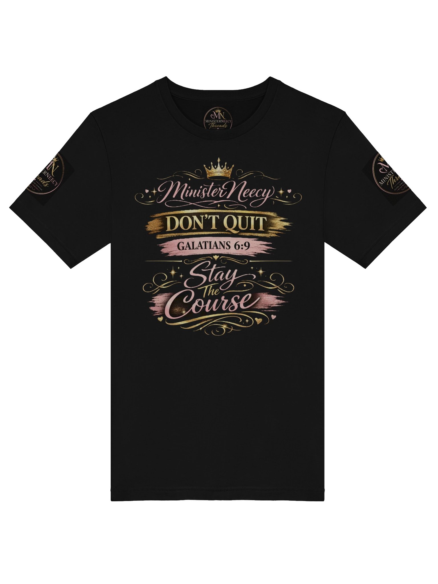 Bella+Canvas 'Don't Quit - Stay The Course' Tee — Minister Neecy product image (5)