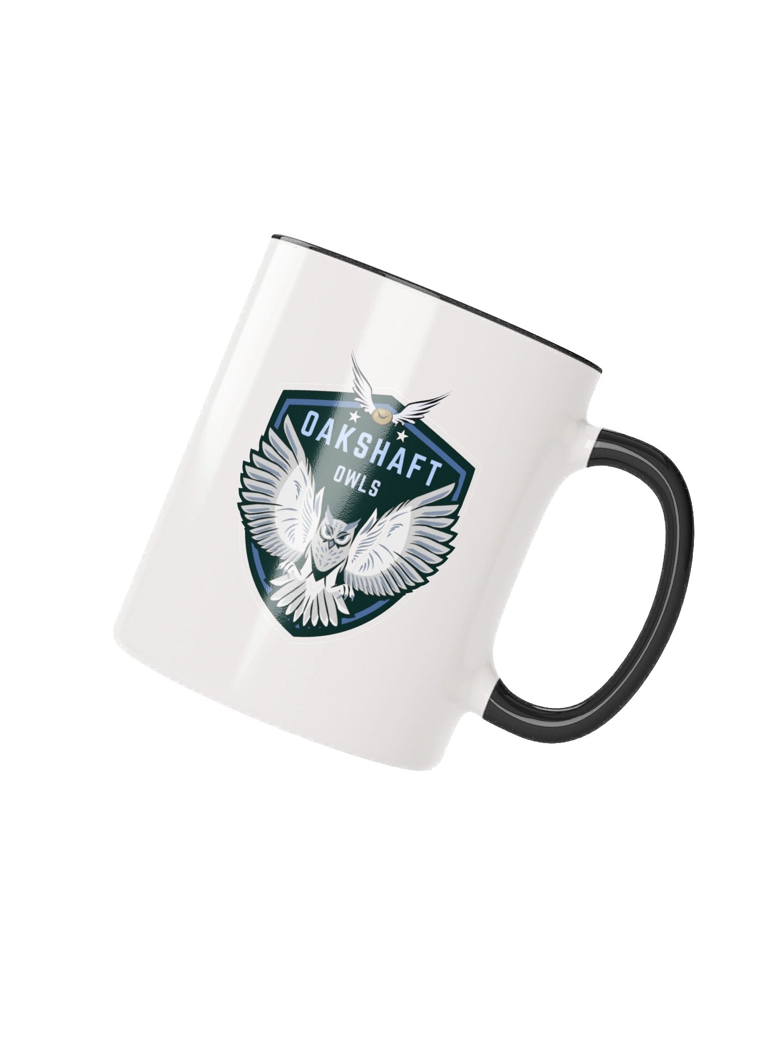 Oakshaft Owls Team Ceramic Mug with Color Inside product image (6)