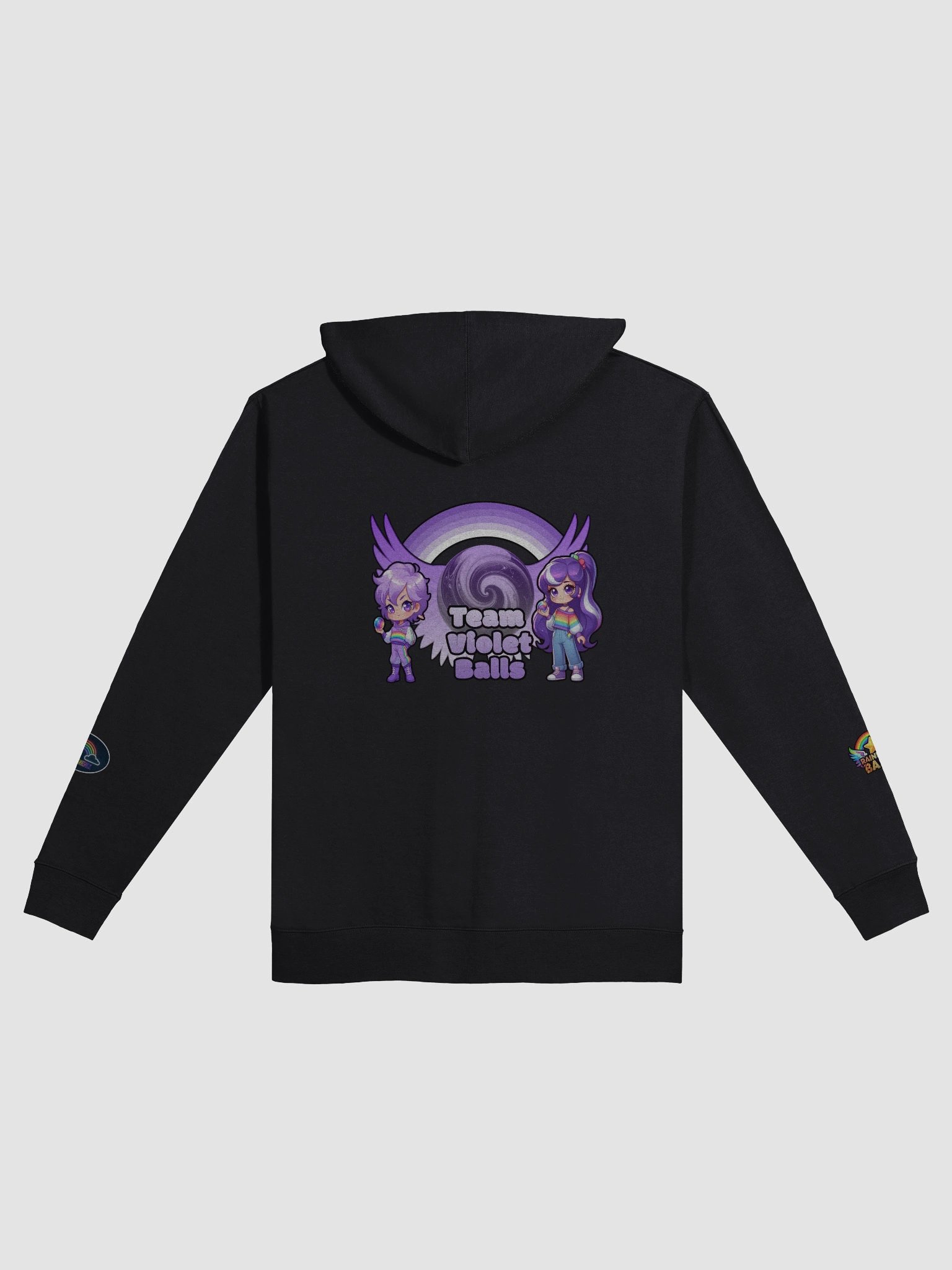 Team Violet Zip Hoodie product image (1)