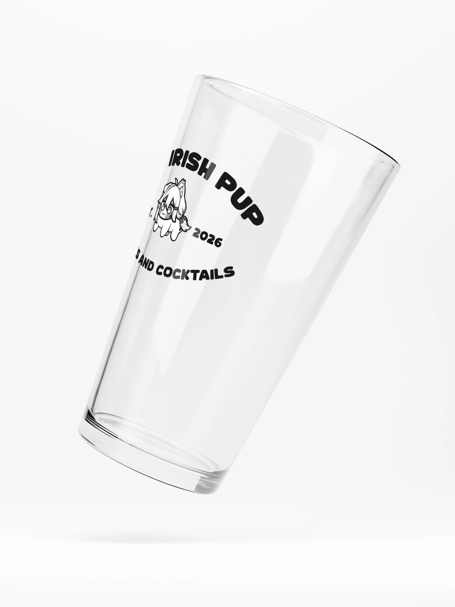 The Irish Pup Shaker Pint Glass product image (5)