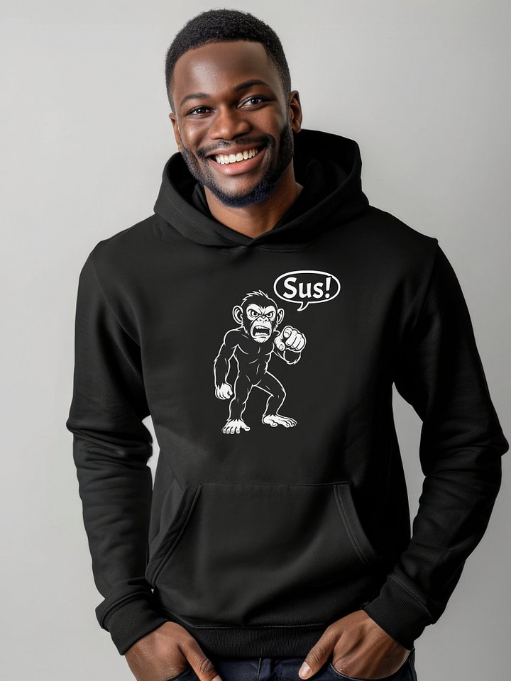 Sus Monkey - Funny - Meme - Gildan Classic Hoodie product image (1)