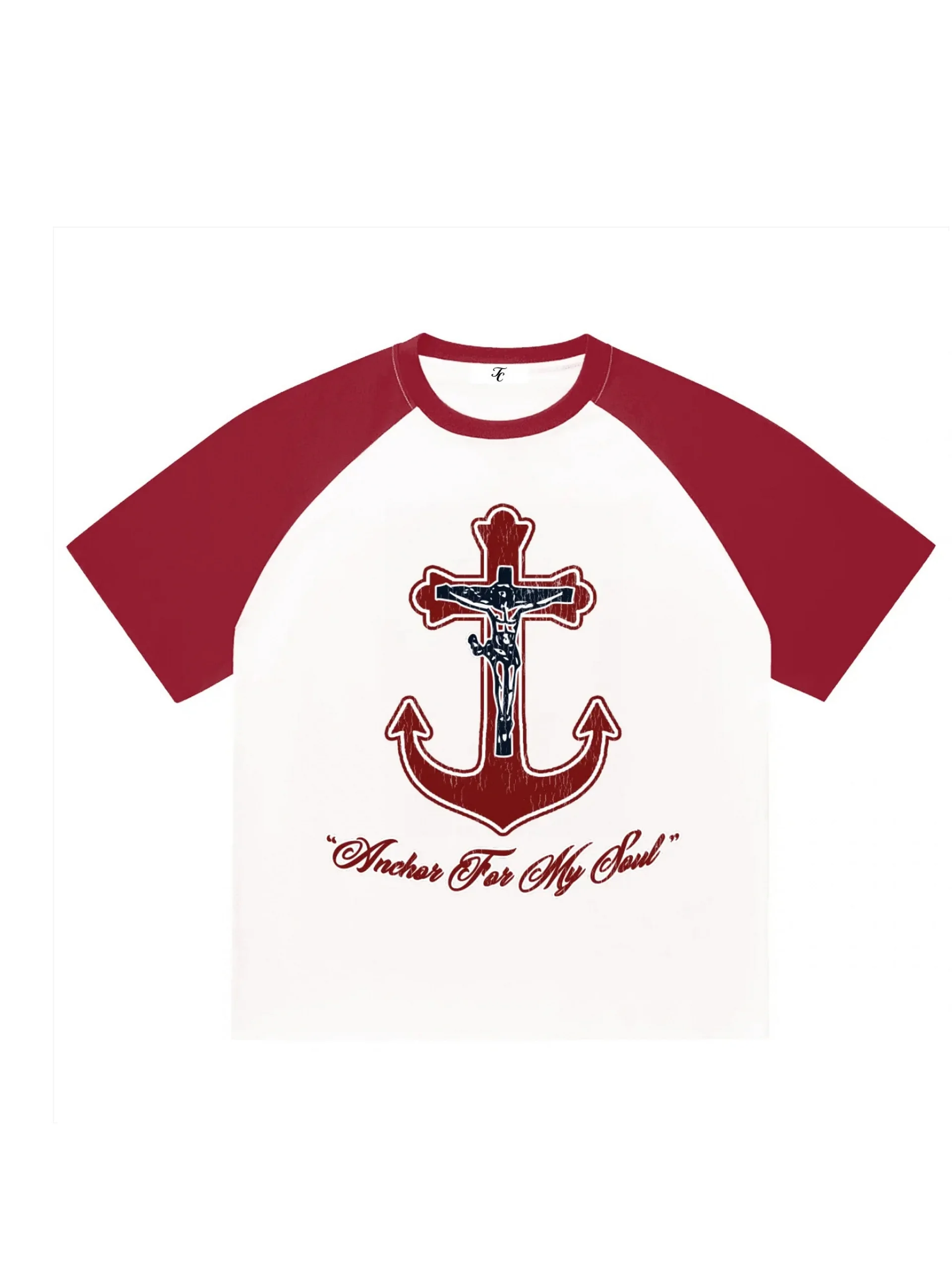 Anchor for My Soul Raglan Tee product image (3)